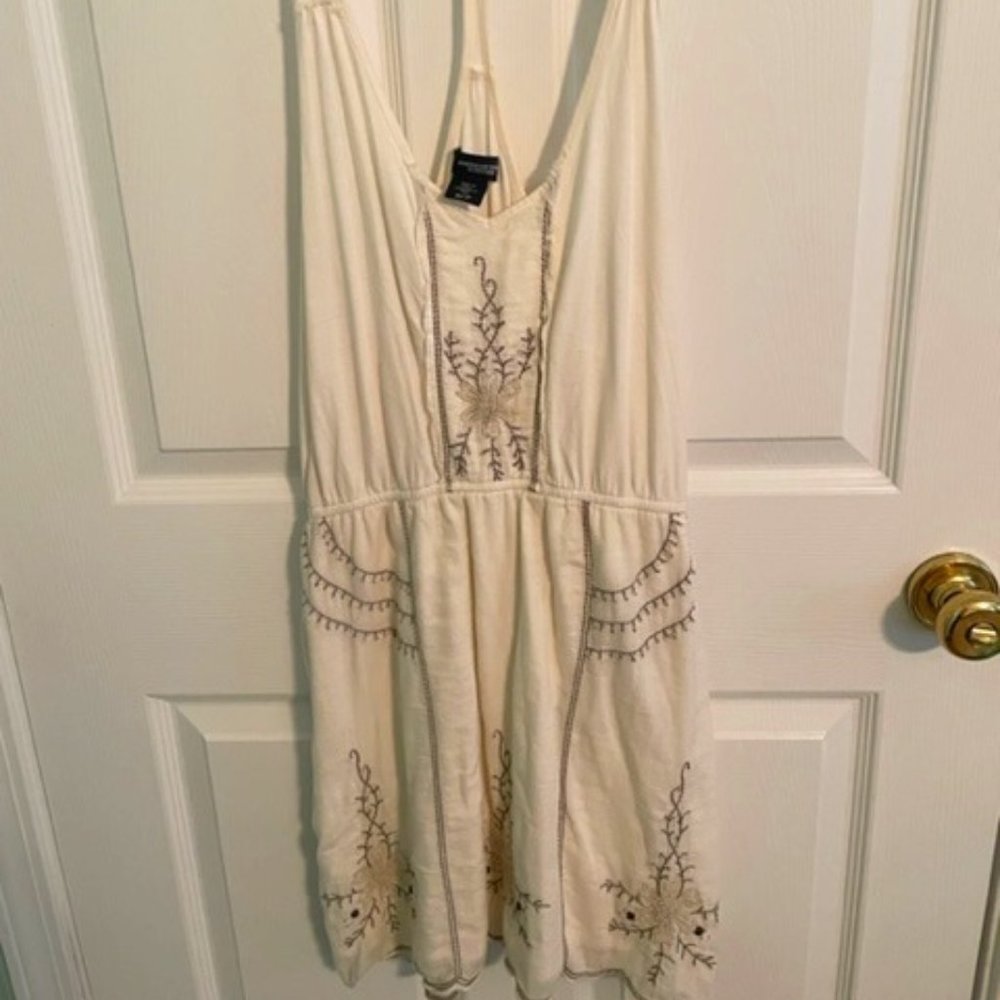 Racerback Dress with Beading detail